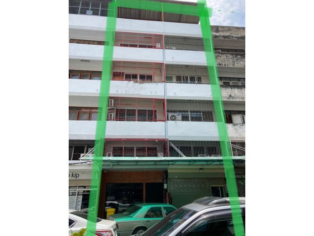 ขายตึกแถว 5ชั้น 2คูหา แยกสุทธิสาร ใกล้ MRTสุทธิสาร