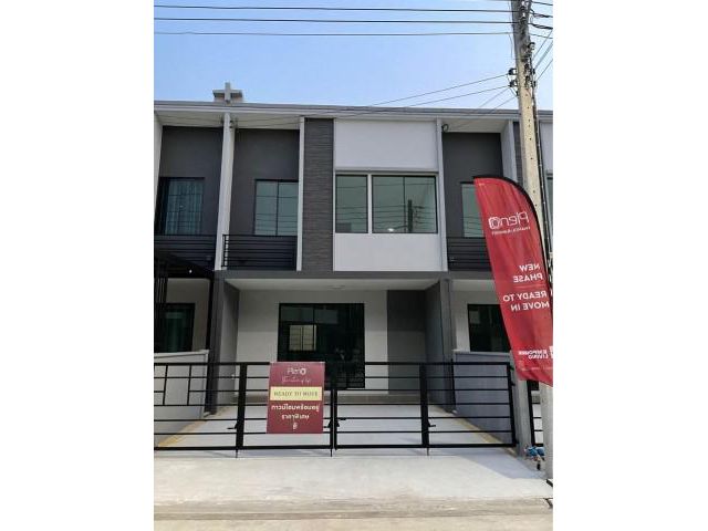 รหัสทรัพย์ B4437 ให้เช่าทาวน์โฮม 2 ชั้น โครงการพลีโน่ รังสิต คลองสอง (เลี้ยงหมาและแมวได้)
