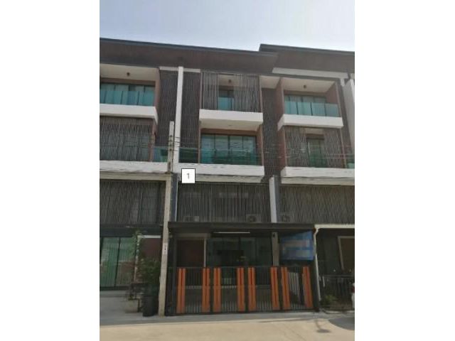 รหัสทรัพย์ B4456 ให้เช่าทาวน์โฮม 3ชั้นครึ่ง โครงการอนินทาวน์ เทียนทะเล 7 ถนนบางขุนเทียน