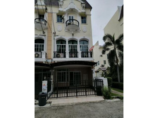 Code.A3200  หมู่บ้านเพอร์เฟค มาสเตอร์พีซ พระราม 9 - กรุงเทพกรีฑา รายละเอียด Townhouse for rent near