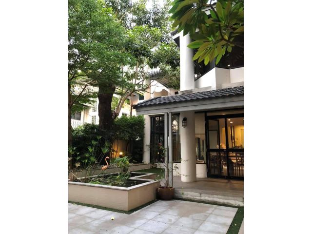 ให้เช่าบ้านเดี่ยว 3 ชั้น ซอยเย็นอากาศ เขตยานนาวา ใกล้MRTลุมพินี อยู่อาศัยเท่านั้น