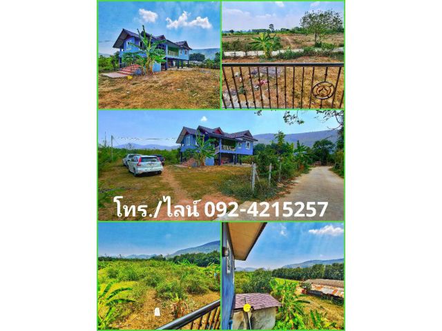 ขายบ้านราคาถูก สภาพสวย วิวภูเขา อากาศดี อ.หนองหญ้าปล้อง จ.เพชรบุรี