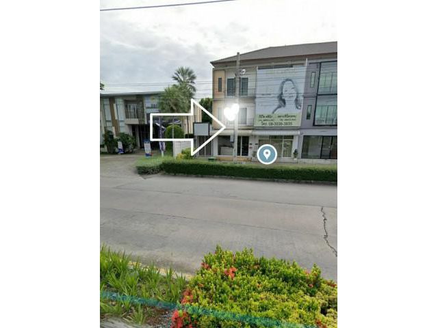 ขาย ให้เช่า ตึกแถว ใกล้แยกเมืองทองธานี ห้องมุม ขนาด 33 ตรว
