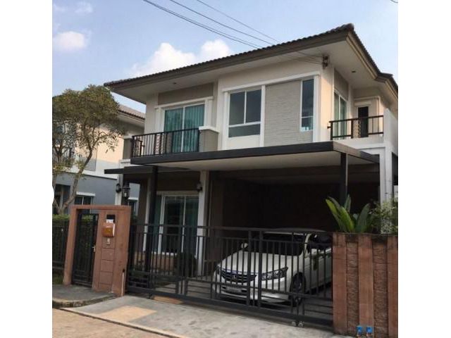 N0047ให้เช่าบ้านเดี่ยว 2 ชั้น ภัสสรเพรสทิจ ลุกซ์