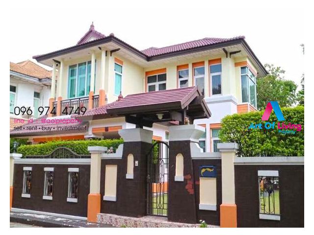 ขายบ้านมณีรินทร์ เลค แอนด์ พาร์คAOL-F84-2103003570