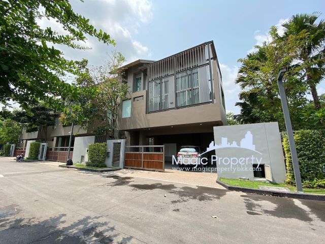 ขายบ้านเดี่ยว โครงการ ไพรเวท เนอวานา อีส (Private Nirvana East) 4 ห้องนอน, แขวงคลองจั่น เขตบางกะปิ กทม.