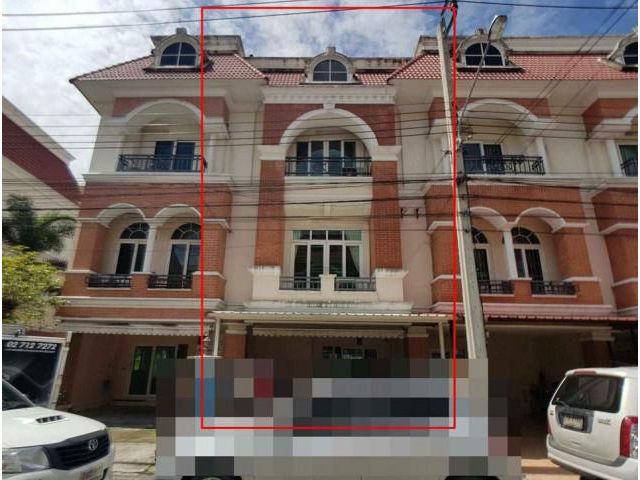 รหัสทรัพย์ B4571 ให้เช่าทาวน์เฮ้าส์ 3 ชั้น หมู่บ้าน คาซ่า ซิตี้ สุคนธสวัสดิ์ 36 ลาดพร้าว