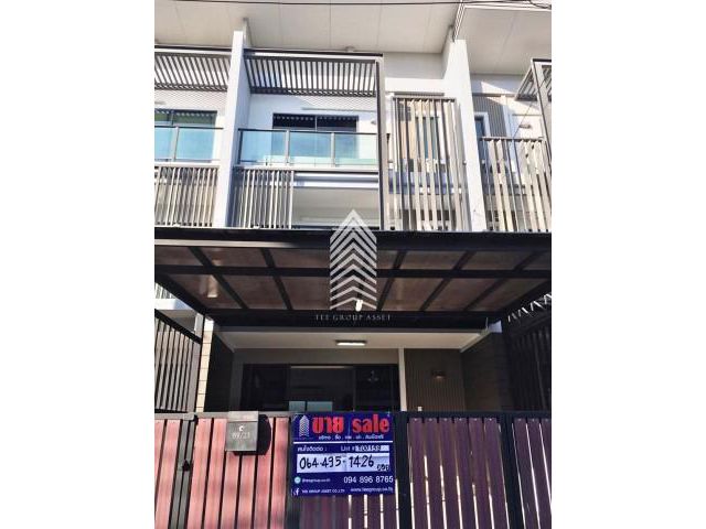 ขายทาวน์โฮม 3 ชั้น ทาวน์ อเวนิว เมิร์จ รัตนาธิเบศร์ สไตล์โมเดิร์นตกแต่งบิ้วอินทั้งหลัง 4,100,000 บาท