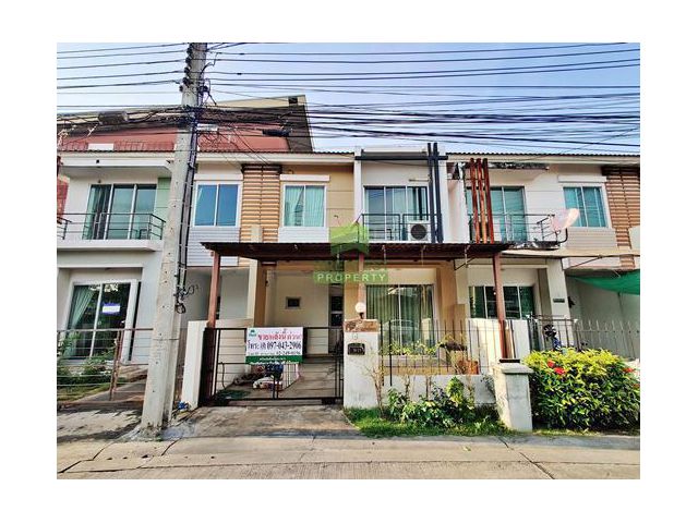 หมู่บ้าน วิสต้า อเวนิว วัชรพล Vista Avenue Watcharapol ขายด่วน ทาวน์โฮม 2 ชั้น เนื้อที่ 21.70 ตร.ว ติดถนนเมน ถูกมาก