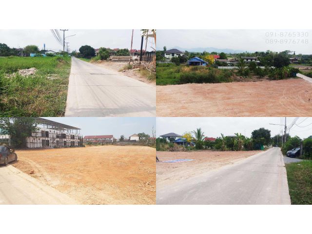 ขายที่ดิน  60-70ตรว ทำเลดี อยู่ตัวเมืองนครนายก ใกล้ศาลากลาง ถมแล้ว เหมาะปลูกบ้าน ขายราคาถูก