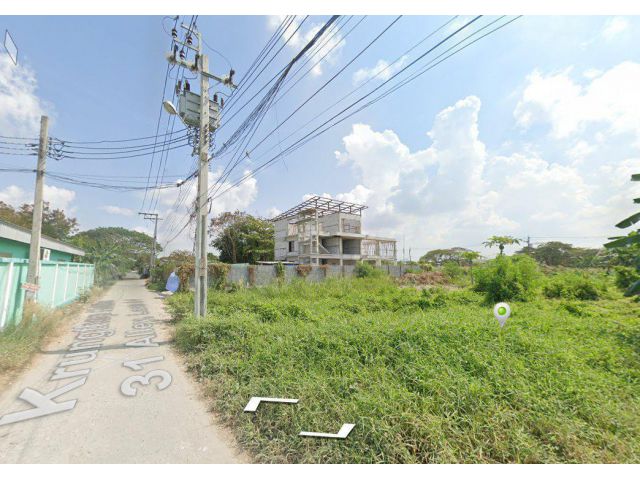 ขายที่ดินประเวศ 125.3 ตรว. ติดถ.ซอยกรุงเทพกรีฑา 31 จ.กรุงเทพมหานคร