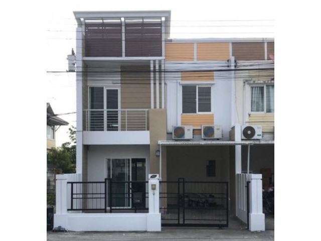 รหัสทรัพย์ B4659 ให้เช่าทาวน์เฮ้าส์ 2 ชั้น หมู่บ้าน The Connect ดอนเมือง – วิภาวดี สีกัน เขตดอนเมือง