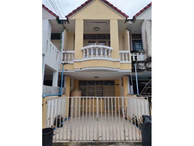 U1086 ให้เช่าทาวน์เฮาส์ 2 ชั้น หมู่บ้านซิลค์วิลเลจ สายไหม 54  Silk Village Saimai 54 ทำเลดีเดินทางสะดวกเข้าออกได้หลายทาง