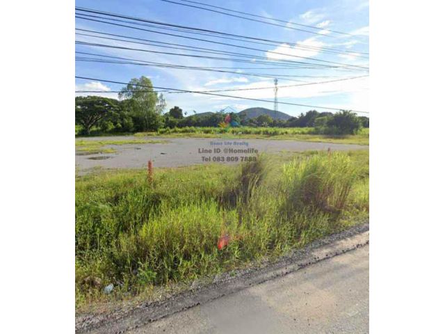 ขายที่ดิน ติดถนนใหญ่ ถมแล้ว พื้นที่ 7 ไร่ 3 งาน ต.พลูตาหลวง อ.สัตหีบ ชลบุรี