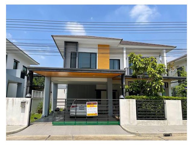 ขายบ้านเดี่ยว 2 ชั้น ม.กรีนโฮม อยุธยา เฟอร์นิเจอร์ครบ ราคาดีที่สุด 69 ตรว. 3 นอน 3 น้ำ