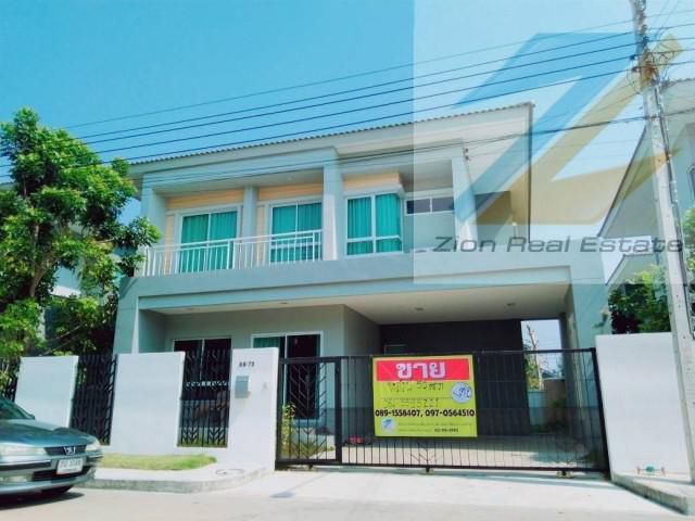 ขายบ้านเดี่ยว 2 ชั้น  50 ตร.วา มบ. วารีโอไลฟ์ สุวรรณภูมิ  ซ.ลาดกระบัง 54 จ.สมุทรปราการ