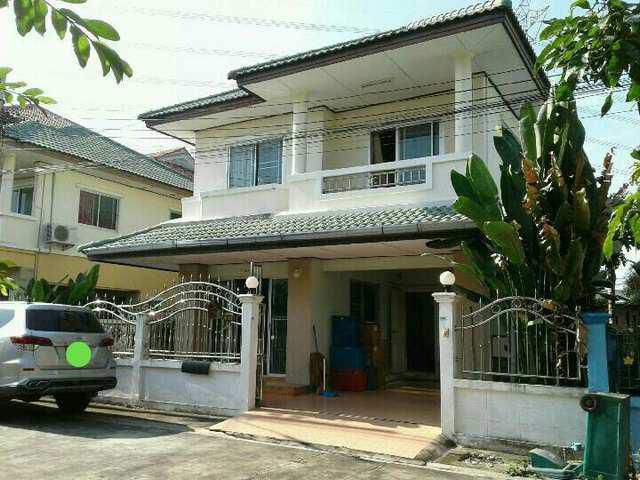 บ้านเดี่ยว2ชั้น 37.5 ตรว. ถนนลำโพ ซอย6 แยก3