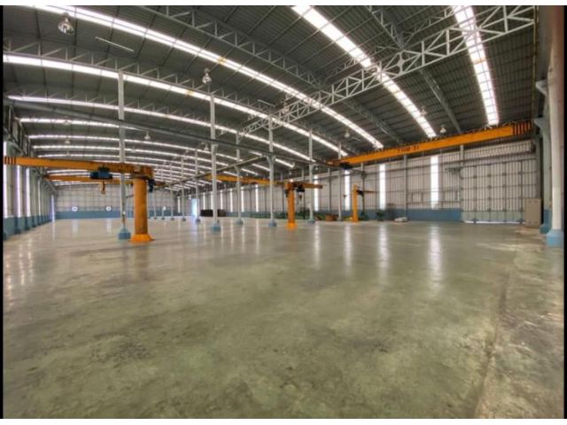 RR140 ให้เช่าโรงงาน 11 ไร่ 5200 ตรม. บ้านแพ้ว สมุทรสาคร มี รง.4 มีห้องพักคนงาน ค่าเช่าถูก