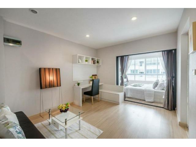 Code.A4723  แฮปปี้ คอนโด ลาดพร้าว 101 ห้องสวย รายละเอียด  ให้เช่าHappy Condo ลาดพร้าว 101  อาคาร D ช
