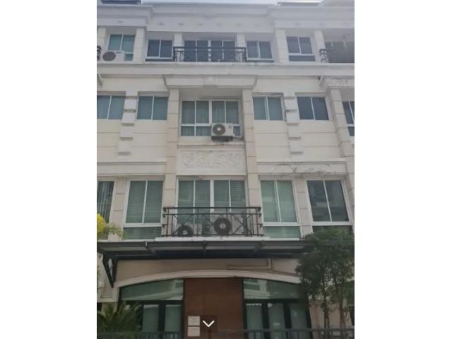 PY14B14 ขายโฮมออฟฟิศ (Grand de ville) 4ชั้น พื้นที่ใช้สอย 250ตารางเมตร 3ห้องนอน 4 ห้องน้ำ ตกแต่งครบ