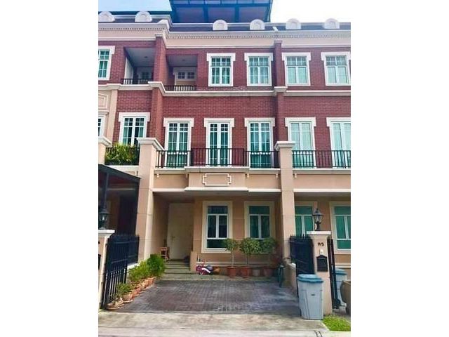 PDD02 ให้เช่าทาวน์โฮม 4ชั้นโครงการ การ์เด้น สแควร์ สุขุมวิท 77 Garden Square Sukhumvit 77  ย่านสุขุมวิท77 ใกล้BTSอ่อนนุช