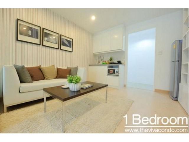 คอนโด the viva condo สาทร ตากสิน เฟอร์ครบ 35 ตร.ม.
