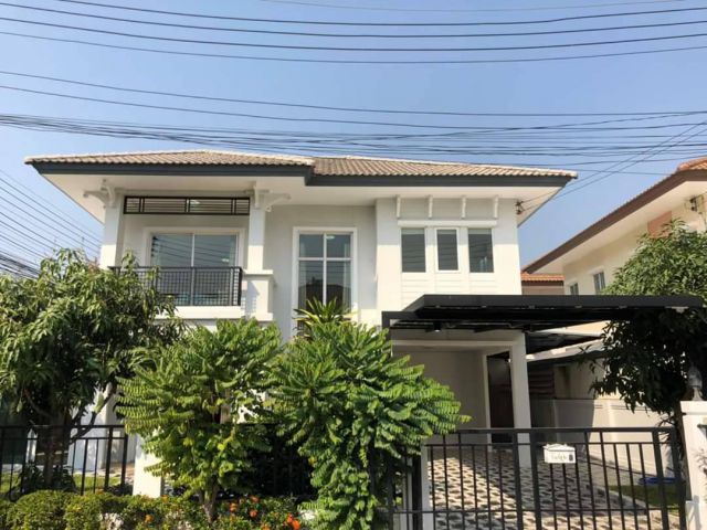 HR167 ให้เช่าและขาย บ้านเดี่ยว 2 ชั้น พฤกษาวิลเลจ 2 คลอง 7 (ติดถนนรังสิต-นครนายก) ใกล้ร.ร.สารสาสน์วิเทศรังสิต