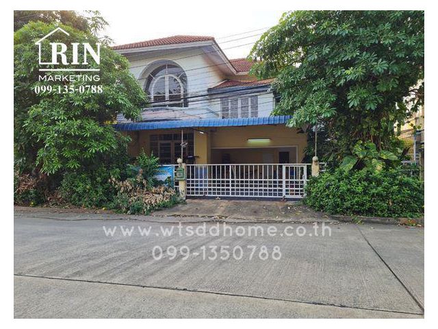 H-01395 : บ้านเดี่ยว 2 ชั้น 75 ตร.ว. หมู่บ้านบุรีรมย์