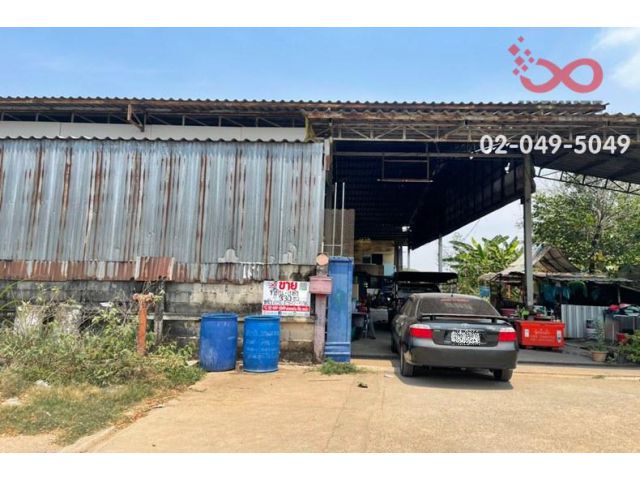 ขายโกดัง 330 ตารางวา  ซอยวัดเปรมประชากร ถนนรังสิต-ปทุมธานี