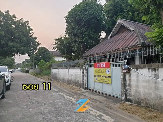 ขายที่ดินพร้อมบ้านชั้นเดียว 80 ตร.วา ในหมู่บ้านอมรชัย 3 ถ.บรมราชชนนี ทวีวัฒนา กทม