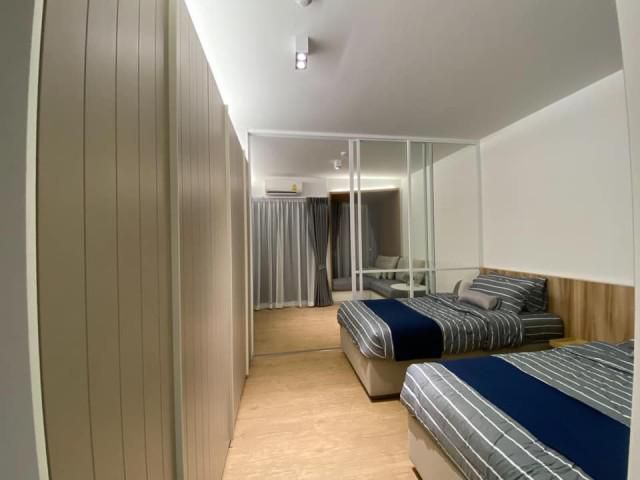 ให้เช่า Triple Y Residence สามย่าน ติดรถไฟฟ้า MRT สามย่าน (มี 2 เตียง ตกแต่งพร้อมเข้าอยู่)