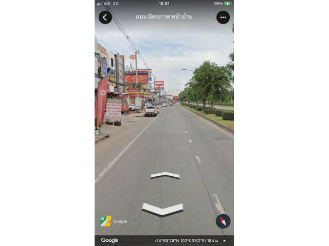 @ขายอาคารพาณิชย์ติดถนนมิตรภาพ ในเมืองโคราช 1ห้อง3ชั้นครึง 31ตรว. ใกล้ห้างแม็คโคร@@