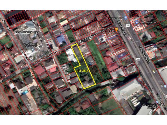 ขายที่ดิน 336.2 ตรว. ซอยพิบูลย์สงคราม15 นนทบุรี