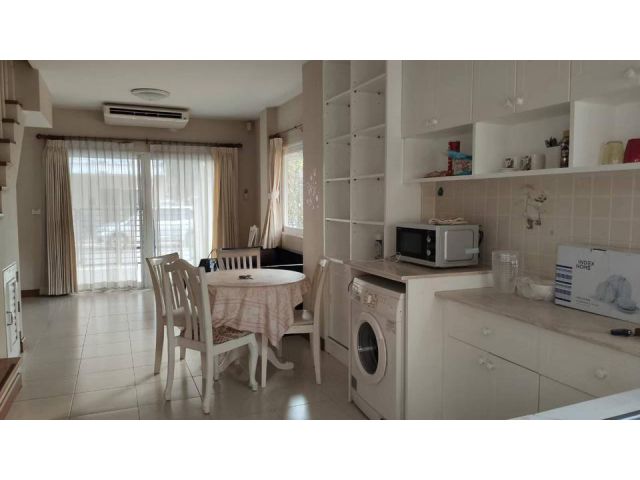 ให้เช่าทาวน์เฮ้าส์ 3 ชั้น หลังมุม ทิศใต้ ต้นโครงการ ติดถนนเมน Casa city คาซ่า ซิตี้ นวลจันทร์ 2