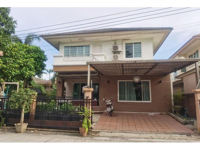 ขาย บ้านเดี่ยว 2 ชั้น โครงการ บ้านสวยริมธาร 9 รามคำแหง-วงแหวน 71 ตร.ว. ใกล้สำนักงานเขตสะพานสูง - 05605