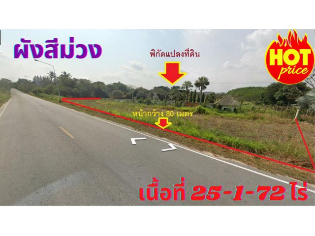 ขายที่ดินโรงงานระยอง ซอย11 นิคมพัฒนา เนื้อที่ 25-1-72 ไร่ ต.มะขามคู่ อ.นิคมพัฒนา ระยอง*ขายถูกด่วน*