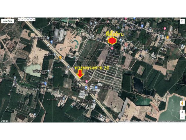 ขายที่ดินระยอง อ.นิคมพัฒนา เนื้อที่ 1-3-54ไร่ พร้อมบ้านหลังสวย*ขายด่วนถูก*