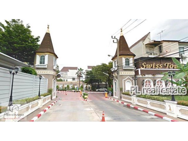 ให้เช่าทาวน์เฮาส์ บ้านกลางเมือง Swiss Town เกษตร- นวมินทร์  3นอน 4น้ำ จอดรถ 1คัน ซอยประเสริฐมนูกิจ25      ติดต่อคุณ สมศั