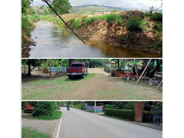ขายที่ดินแม่ริม (ติดแม่น้ำแม่ริม)​ เนื้อที่ 1-0-89 ไร่ ราคา 2.5ล้าน