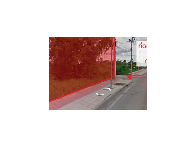 PR169 ขาย / เช่าที่ดิน ติดถนนพระเทพฯ-สาย4 127 ตรว. ขาออก แปลงมุม