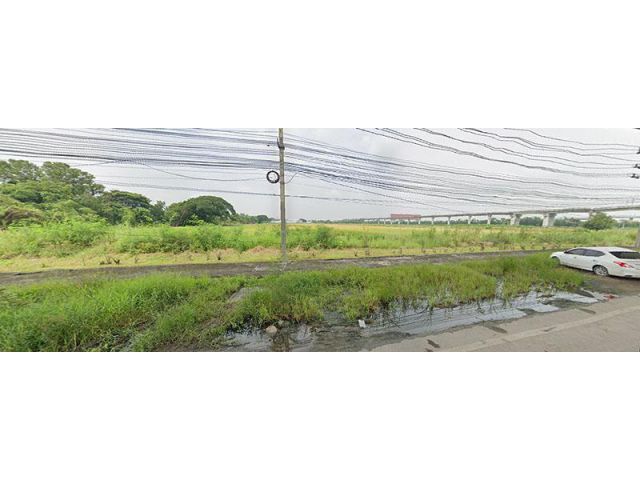 PL48L48 ขายที่ดินห่างจาก แอร์พอตลิ้งลาดกระบัง เพียง 10 เมตร แปลงสวยมาก