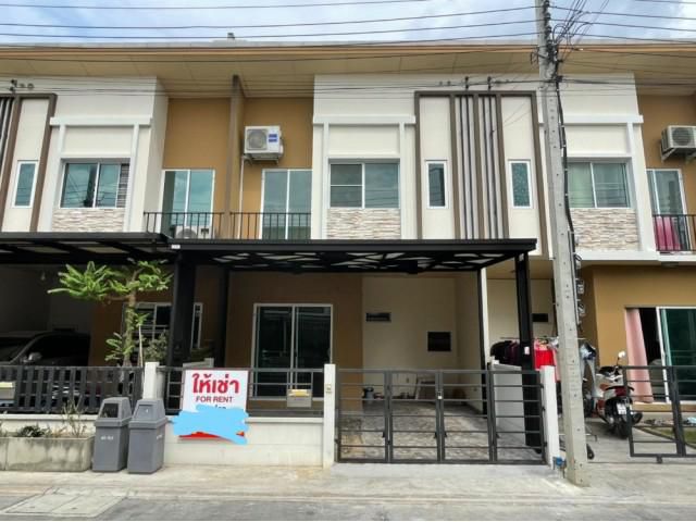 รหัสทรัพย์ B0466 ทาวน์เฮ้าส์ 2 ชั้น พลีโน่ (Pleno) ราชพฤกษ์-พระราม5 ถนนบางกรวย-ไทรน้อย