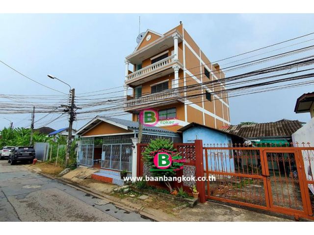 ตึกพร้อมห้องเช่า 3 ชั้น ซอยเพชรเกษม 79 เนื้อที่ 36 ตรว. ถนนเพชรเกษม เขตหนองแขม