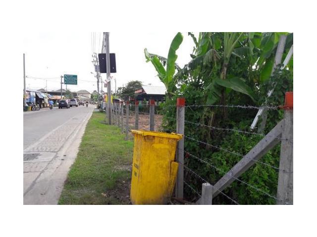 PR182 ขายที่ดินเปล่าตลาดบางใหญ๋ซี้ตี้ ทางเข้าตรงข้าม เซ็นทรัสเวสเกต อยู่ในซีตี้ แถวเทศบาลเสาธงหิน ถมแล้ว 100 ตรว