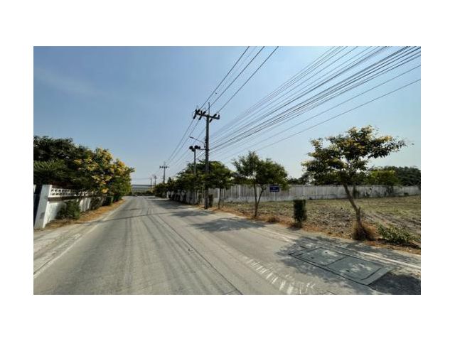 PR174 ขายที่ดินถมแล้ว 10 ไร่ ติดถนน ปากซอยวัดสโมสร ไทรน้อย นนทบุรี