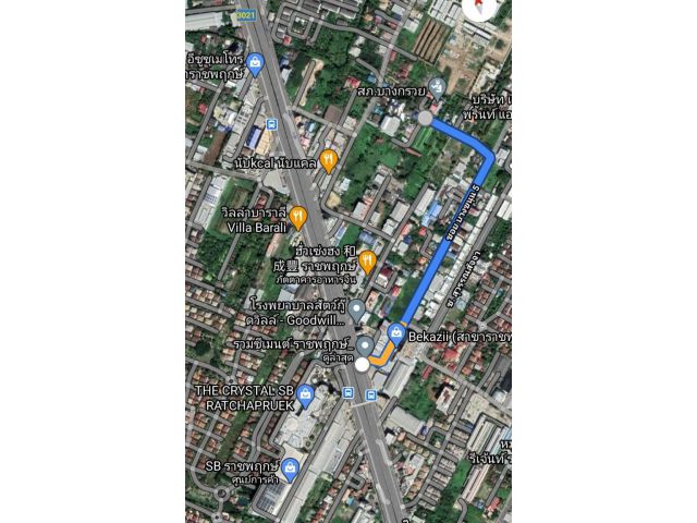 ขายที่ดินเปล่า เนื้อที่  1-3-21 ไร่ ติดสถานีตำรวจ สภ.บางกรวย  ถ.ราชพฤกษ์