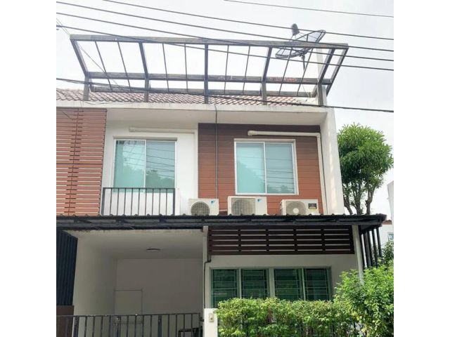 บ้านหลังมุม 2 ชั้น เกษตร เดอะคัลเลอร์.3 นอน