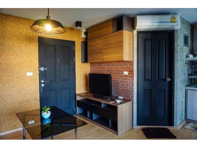 รหัสทรัพย์ B4911 ให้เช่า D Condo รัตนาธิเบศร์ (เฟอร์นิเจอร์และเครื่องใช้ไฟฟ้าครบ พร้อมเข้าอยู่)