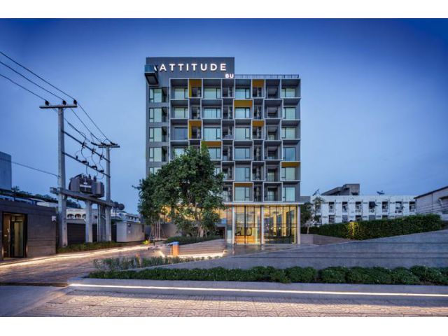 ให้เช่าคอนโด Attitude BU ม.กรุงเทพแต่งครบพร้อมอยู่