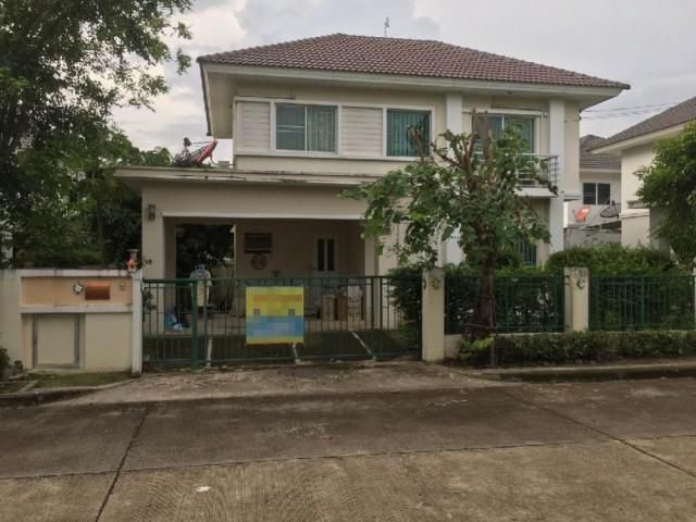 รหัสทรัพย์ B0565 ให้เช่าบ้านเดี่ยว หมู่บ้านเพอร์เฟค พาร์ค ร่มเกล้า-สุวรรณภูมิ เฟส2 มีนบุรี  ให้เช่าบ